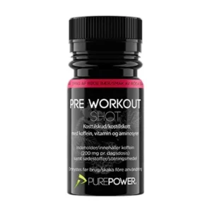 PurePower Energy Drink Redberry 60ml - Energidryck med Koffein